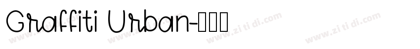 Graffiti Urban字体转换